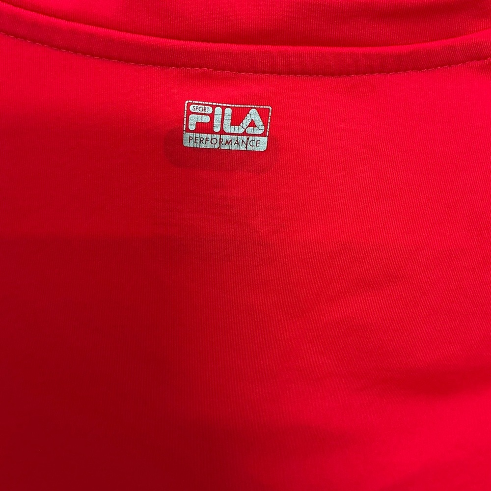 FILA Sport Diva Pink Long Sleeve Athletic Shirt Girls Size XS V-Neckline - Picture 8 of 10